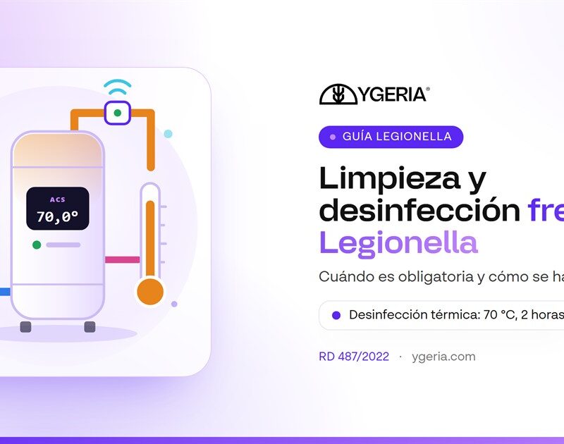 limpieza y desinfección de Legionella