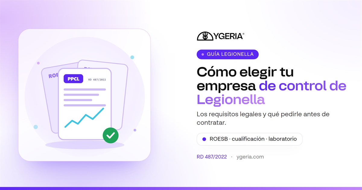 Cómo elegir una empresa de control de Legionella: requisitos y qué pedirle